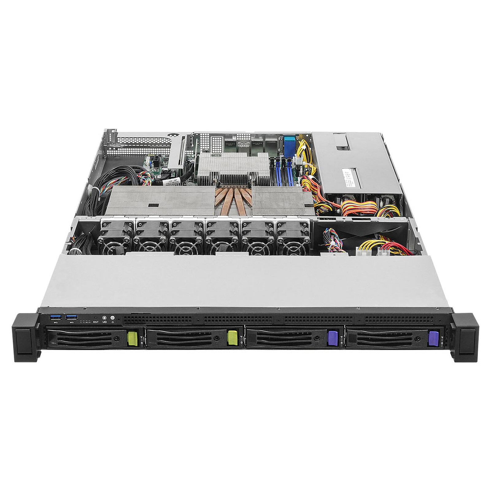 เครื่องเซิร์ฟเวอร์ ASRock Rack แบบ Rackmount 1U สำหรับศูนย์ข้อมูล