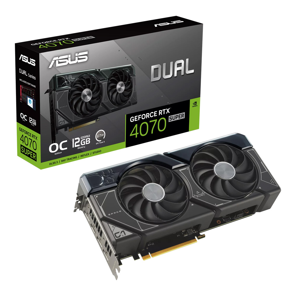 การ์ดจอ ASUS หน่วยความจำ GDDR6X 12GB