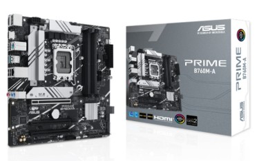 เมนบอร์ด ASUS PRIME สำหรับซีพียู Intel และ AMD