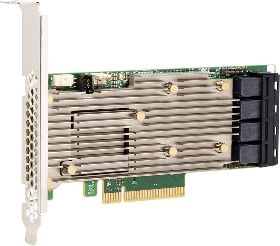 การ์ด RAID Broadcom MegaRAID 12Gb/s สำหรับเซิร์ฟเวอร์