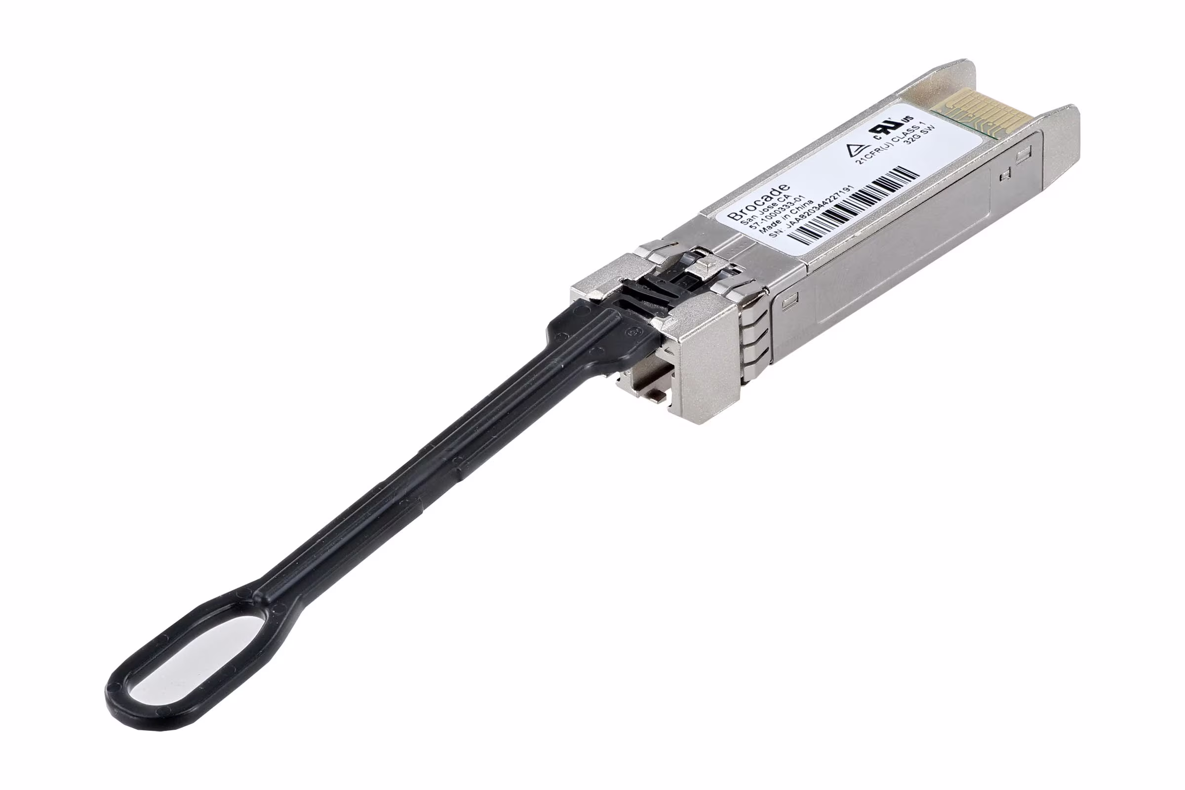 ทรานซีฟเวอร์ SFP+ ของ Brocade สำหรับสวิตช์ Fibre Channel