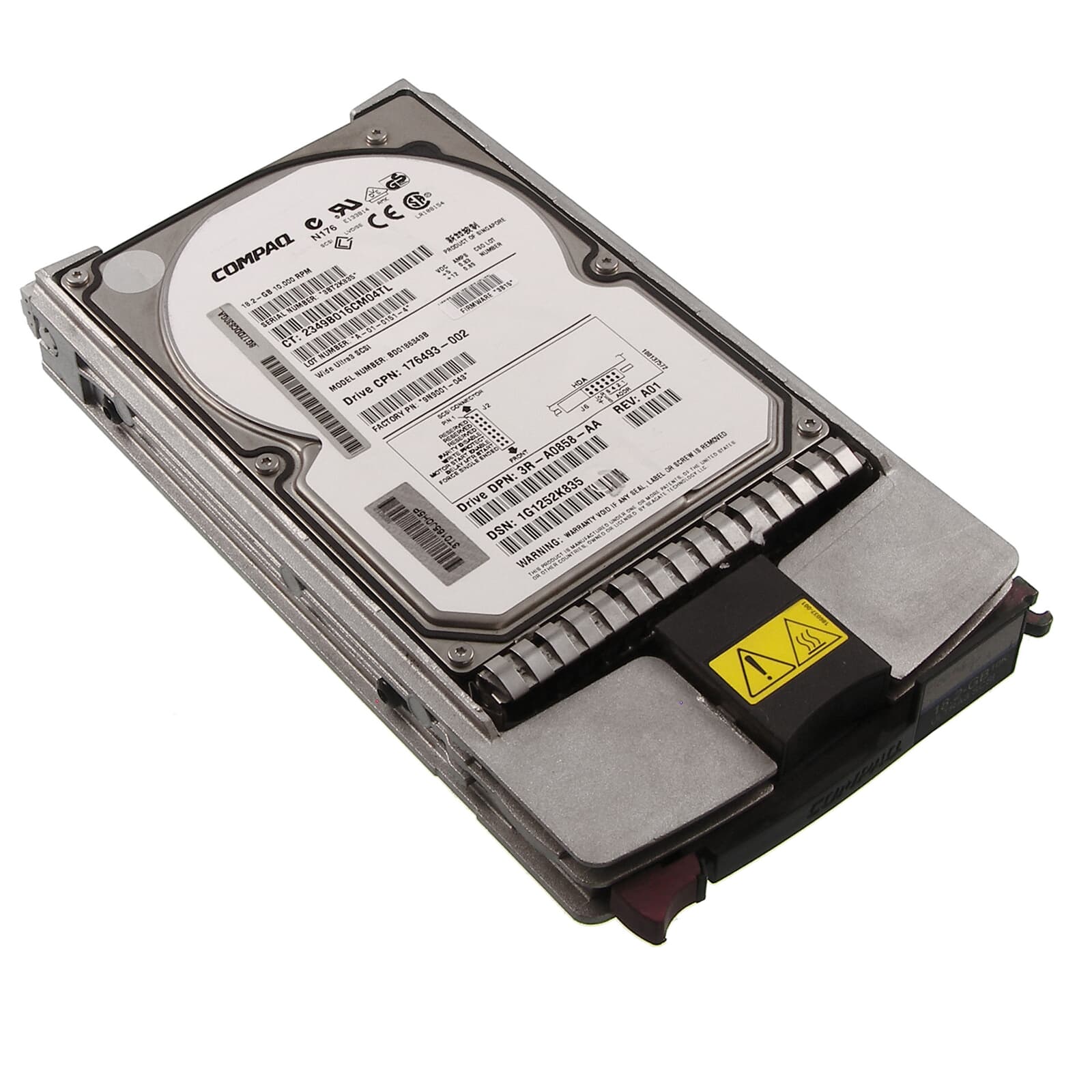 ฮาร์ดดิสก์ Compaq SCSI แบบ hot-swap สำหรับเซิร์ฟเวอร์ ProLiant