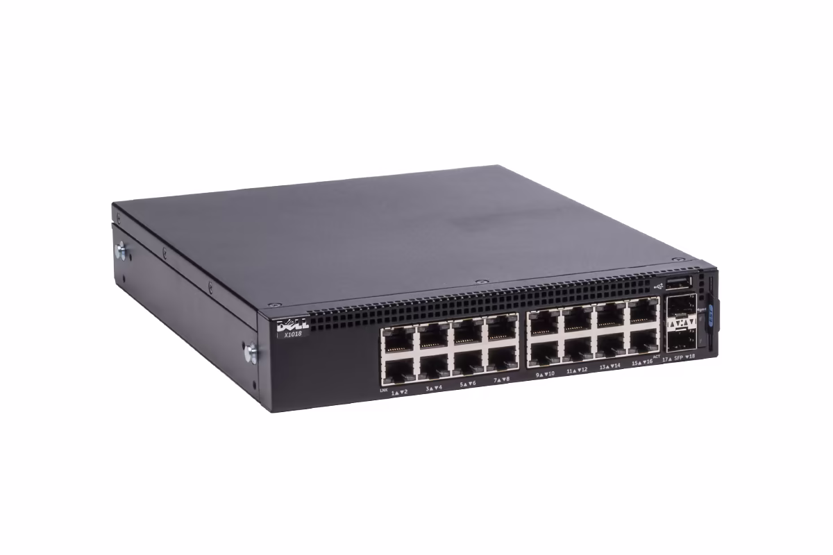 สวิตช์เครือข่าย Dell Networking S4048-ON แบบติดตั้งแร็ค