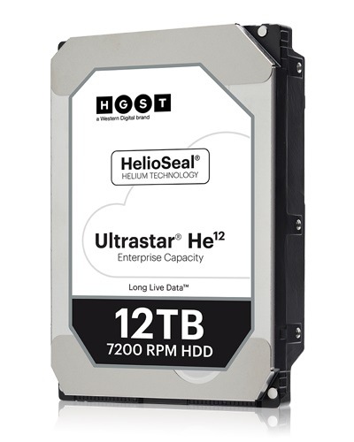 ฮาร์ดดิสก์ HGST Ultrastar ความจุ 12TB สำหรับเซิร์ฟเวอร์