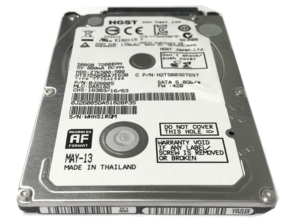 SSD HGST Ultrastar ความจุ 500GB สำหรับเซิร์ฟเวอร์