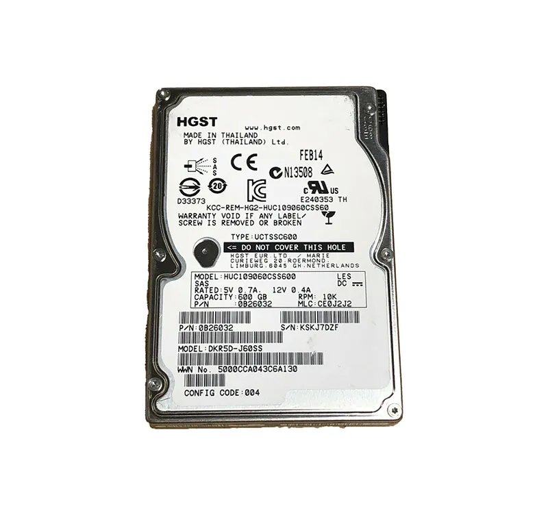 ฮาร์ดดิสก์ HGST Ultrastar ความจุ 600GB สำหรับเซิร์ฟเวอร์