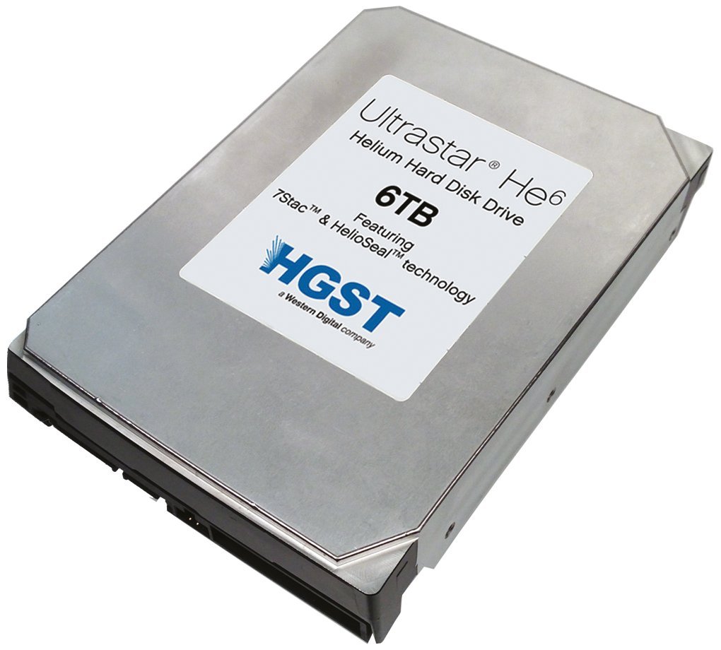 ฮาร์ดดิสก์ HGST Ultrastar ความจุ 6TB สำหรับเซิร์ฟเวอร์