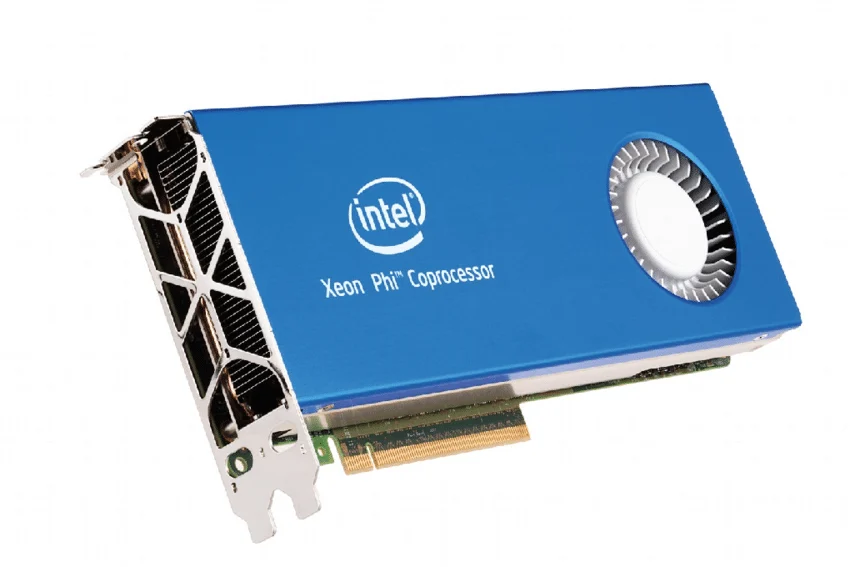 การ์ดและซีพียู Intel Xeon Phi สำหรับงานคำนวณสมรรถนะสูง