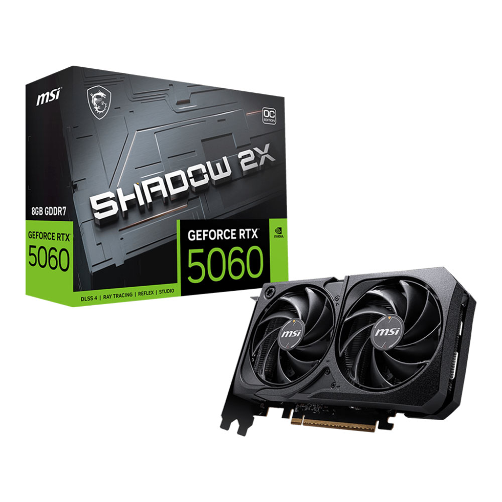 การ์ดจอ MSI หน่วยความจำ GDDR7 8GB