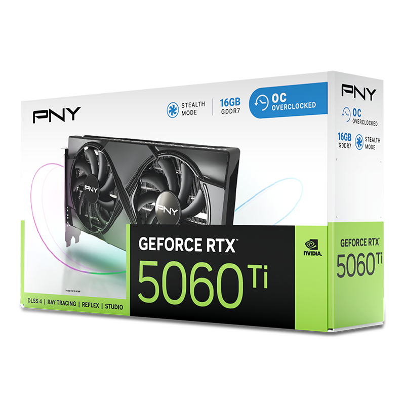 การ์ดจอ PNY หน่วยความจำ GDDR6 16GB