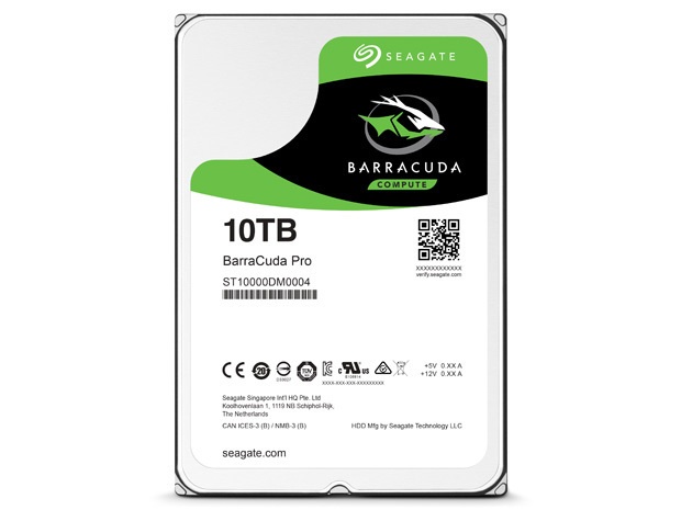 ฮาร์ดดิสก์และ SSD Seagate ความจุ 10TB สำหรับเซิร์ฟเวอร์
