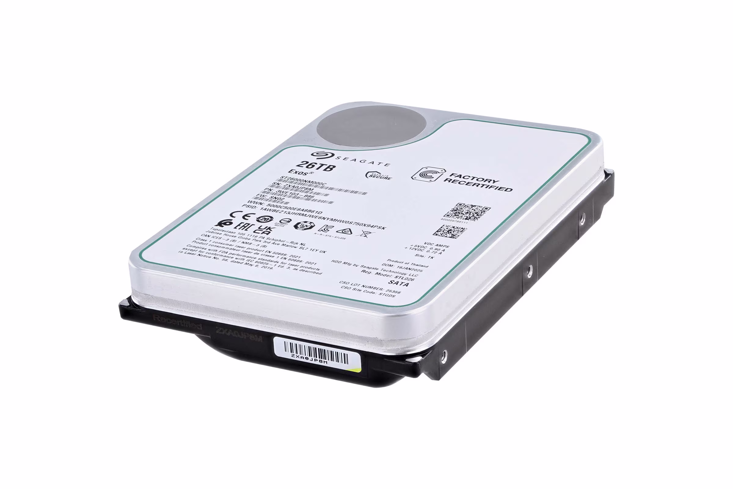 ฮาร์ดดิสก์และ SSD Seagate ความจุ 26TB สำหรับเซิร์ฟเวอร์