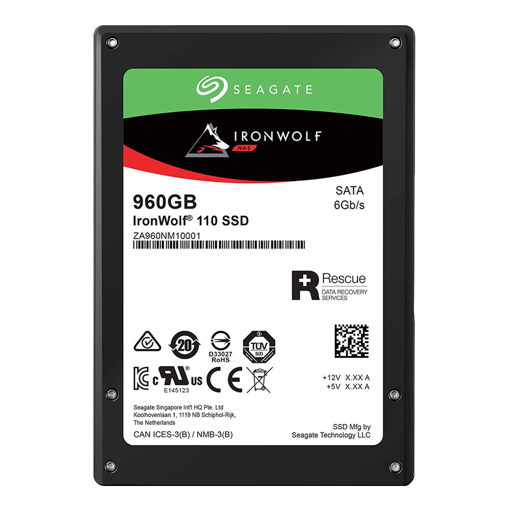 ฮาร์ดดิสก์และ SSD Seagate ความจุ 960GB สำหรับเซิร์ฟเวอร์
