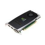 เอ็นวิเดีย 180-10744-0005-A03 Quadro FX 1800 768MB GDDR3 192-Bit Dual DVI-I / DisplayPort