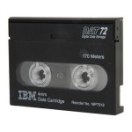 ไอบีเอ็ม 18P7912 36GB (Native) 72GB (Compressed) DAT 72 Tape Cartridge