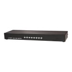 คอมแพค 242697-001 8 x Ports 1U Rack-mountable KVM Server Console Switch