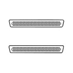 เอชพี 341177-B21 12 Ft SCSI Data Transfer Cable Vhdci male to HD68 male