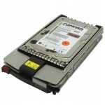 คอมแพค 407473-001 73GB 10000RPM Ultra320 SCSI 3.5-Inch Hard Drive