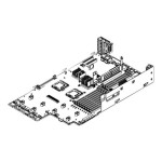 ไอบีเอ็ม 43W8250 Socket LGA771 Intel I5000P Chipset EATX System Board