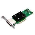เดลล์ 65YGV LSI SAS 9305-16e 12Gbps 4PORT HP HBA