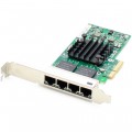 [665240-B21] ราคา จำหน่าย HPE Ethernet 1Gb 4-port FLR-T I350-T4V2 Adapter