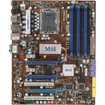 7522-050 MSI X58 PRO Socket LGA 1366 Intel X58 + ICH10R Chipset Core i7 Processors Support DDR3 6x DIMM 6x SATA 3.0Gb/s ATX Motherboard