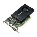 เอชพี 764899-001 NVIDIA Quadro K2200 4GB GDDR5 128-Bit 2 x DisplayPorts/1 x