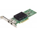 [7ZT7A00496] ราคา จำหน่าย ThinkSystem Broadcom NX-E PCIe 10Gb 2-Port Base-T Ethernet Adapter