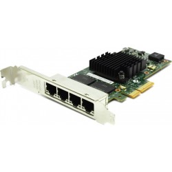 [7ZT7A00535] ThinkSystem Intel I350-T4 PCIe 1Gb 4-Port RJ45 Ethernet Adapter