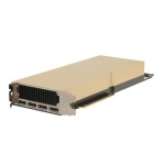 NVIDIA L40 GPU variant with 48GB GDDR6 memory, PCIe Gen4 x16 interface, 300W passive cooling, dual-slot full-height form factor for AI, rendering, and visual computing in data centers.