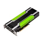 Nvidia 900-2H400-0000-000 Tesla P100 Pascal 16GB HBM2 4096-Bit 732GB/s Bandwidth PCI Express 3.0 x16 Full-height Dual-Slot GPU Accelerator Card