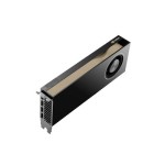 NVIDIA RTX PRO 6000 Blackwell Max-Q Workstation Edition GPU, 24,064 CUDA cores, 752 Tensor Cores, 188 RT Cores, 96GB GDDR7 ECC on 512-bit bus, PCIe 5.0 x16, 300W (16-pin), 4x DisplayPort 2.1b, for high-density AI, rendering, and compute workloads.
