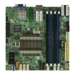 ซุปเปอร์ไมโคร A2SDI-H-TF-O Mini-ITX Motherboard Intel Atom Processor C3758 1x VGA port