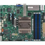 ซุปเปอร์ไมโคร A3SSV-8C-SPLN10F Motherboard FlexATX Embedded Intel Atom P5322 Processor