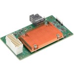 ซุปเปอร์ไมโคร AOC-IBH-X6HS-B ConnectX-6 VPI 200Gb/s Single-port สำหรับ Superblade 8U