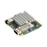 ซุปเปอร์ไมโคร AOC-MHIBE-M1CG SIOM 1-Port InfiniBand QSFP28 EDR Adapter up to 100Gbps