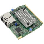 ซุปเปอร์ไมโคร AOC-MTG-B2T-O SIOM 2-port 10GbE RJ45 10GBase-T, Broadcom BCM57416