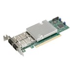 ซุปเปอร์ไมโคร AOC-S100GC-I2C 100GbE Ethernet Controller Card Low Profile PCIe 4.0 x16
