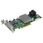 ซุปเปอร์ไมโคร AOC-S3008L-L8E 8-Port SAS3 12Gb/s & SATA3 6Gb/s Gen3 PCIe x8 IT HBA