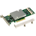 ซุปเปอร์ไมโคร AOC-S4116L-H16IR-16DD MegaRAID Storage Controller 16 Internal Ports SAS4 PCI
