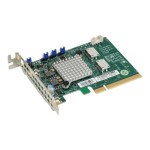 ซุปเปอร์ไมโคร AOC-SLG3-2E4T 2-Port NVMe Add-on Card Gen3 PCIe x8