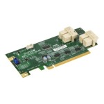 ซุปเปอร์ไมโคร AOC-SLG3-4E4R-O 4x Ports Internal MiniSAS HD 3.2GB/s PCI Express 3.0 x16