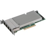 ซุปเปอร์ไมโคร AOC-STG-I4T Standard LP 4-port 10GbaseT, Intel XL710 and X557