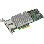 ซุปเปอร์ไมโคร AOC-STGS-i2T 2-Port 10 Gigabit (10GbE) PCI-E 3.0 Ethernet Card
