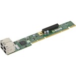 ซุปเปอร์ไมโคร AOC-UR-I4G 1U Ultra Riser with 4 GbE ports, Intel i350