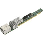 ซุปเปอร์ไมโคร AOC-URN2-i4XT 1U Ultra Riser with 4x 10Gbase-T, 2x NVMe ports