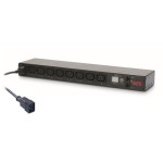 เอพีซี AP7921B NetShelter Switched 3700-Watts 230V 16A 8 C13 Outlets 1U