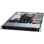 ซุปเปอร์ไมโคร AS-1115SV-WTNRT 1U UP WIO with 10 hot-swap 2.5" NVMe/SAS/SATA (6 NVMe