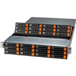 ซุปเปอร์ไมโคร ASG-2015S-E1CR24H 2U front/top-loading storage server with 24 hot-swap 3.5"