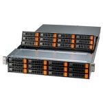 ซุปเปอร์ไมโคร ASG-2015S-E1CR24L 2U front/top-loading storage server with 24 hot-swap 3.5"